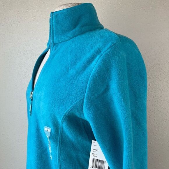 NWT PBX Basics Half Zip Fleece Top Size M - Picture 4 of 6